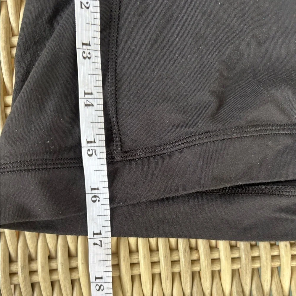 Lululemon It’s Rulu Long‎ Sleeve black Shirt 10 Athleisure streetwear workout